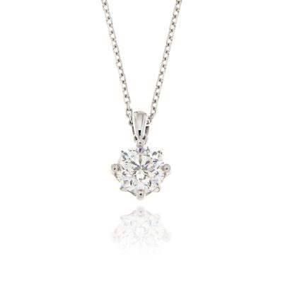 Wylde Flower Diamond Petal Pendant