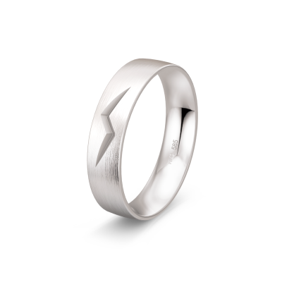 White Gold Band