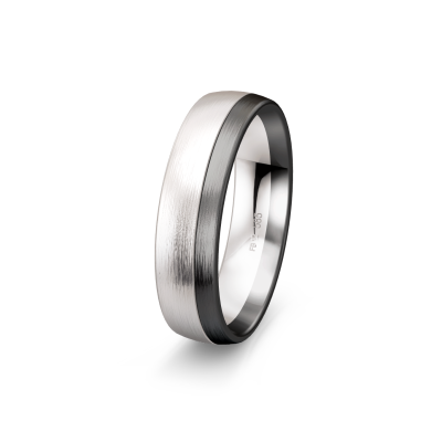 White & Grey Gold Band