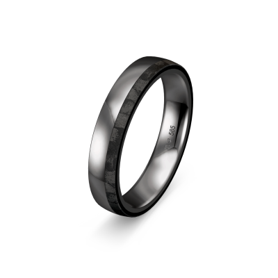 Grey Gold Carbon Band