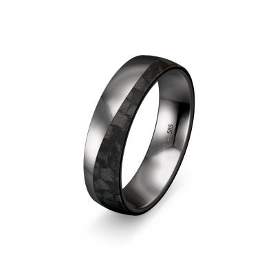 Grey Gold Carbon Band
