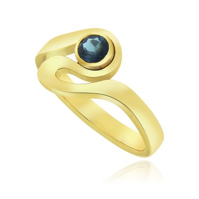 Calypso Hydra Blue Tourmaline Ring