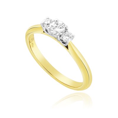Diamond Trilogy Ring