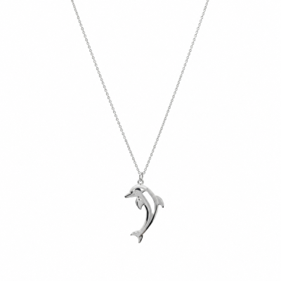Small Wylde Dolphin Pendant