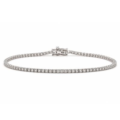 White Gold Diamond Tennis Bracelet