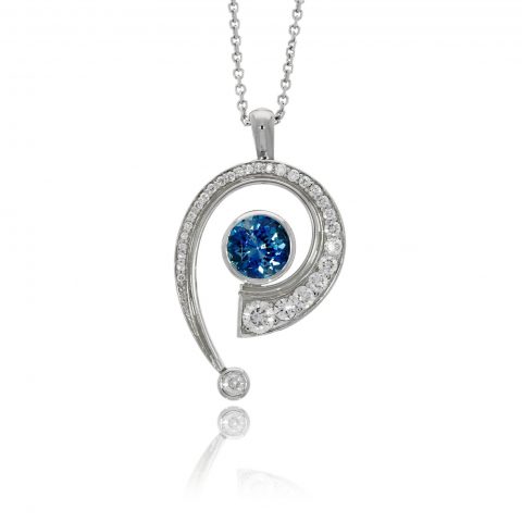 Cascade Large Swirl Pendant